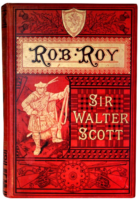 book sculptures by Kerry Miller: Rob Roy